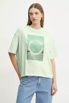 Футболка Armani Exchange, зеленый