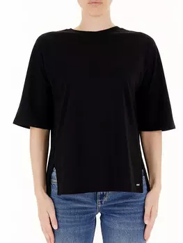 Футболка armani t-shirt plissettata Exchange, черный