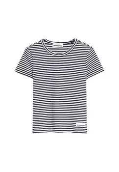 Футболка Armedangels KARDA, черный/белый