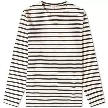Футболка Armor-Lux Long Sleeve Classic Stripe Tee