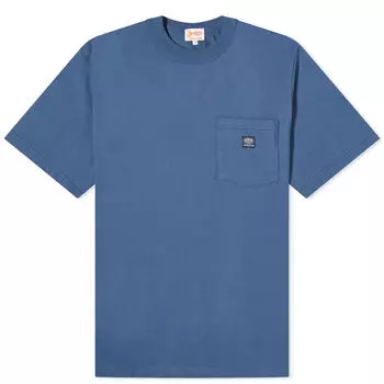 Футболка Armor-Lux X Denham Blavet Pocket T-Shirt, цвет Dark Denim