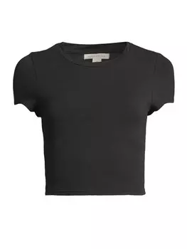 Футболка AROPOSTALE, пятнистый черный