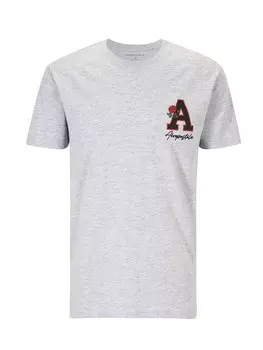 Футболка AROPOSTALE, пятнистый серый