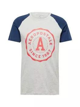 Футболка AROPOSTALE, пятнистый серый