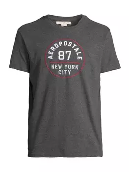 Футболка AROPOSTALE, темно-серый