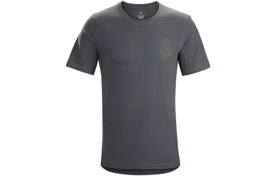 Футболка Arro мужская темно-серая/пилот Arcteryx, темно-серый