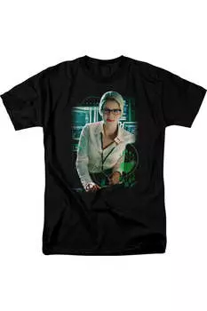Футболка Arrow Felicity Smoak с коротким рукавом для взрослых Gildan, черный