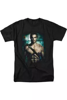 Футболка Arrow Shirtless с коротким рукавом для взрослых Gildan, черный