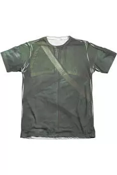 Футболка Arrow Uniform для взрослых из полиэстера/хлопка с коротким рукавом Gildan, белый