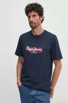 Футболка АРШАМ Pepe Jeans, темно-синий