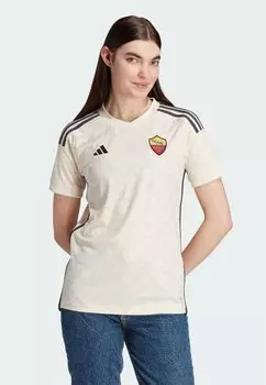 Футболка AS ROMA 23/24 AWAY Adidas, цвет экрю