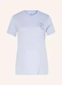 Футболка ascent merino 160 из шерсти мериноса Odlo, синий