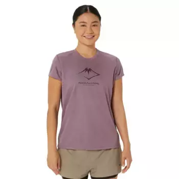 Футболка Asics Fujitrail Logo, фиолетовый