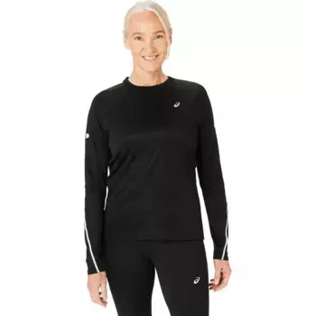 Футболка Asics Road Lite-Show long sleeve, черный