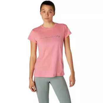 Футболка Asics Sound Mind Sound Body Graphic II, розовый