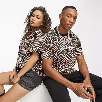 Футболка Asos Made In Kenya Unisex, черный