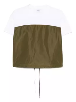 Футболка ASPESI с цветными блоками, белый