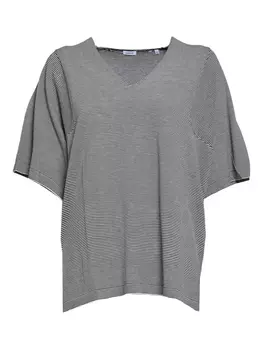 Футболка ASPESI с V-образным вырезом, черный