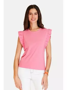 Футболка ASSUILI, фуксия