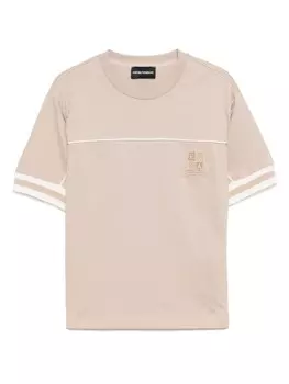 Футболка ASV джерси Emporio Armani Kids, нейтральный цвет