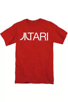 Футболка Atari Atari с коротким рукавом для взрослых Gildan, красный