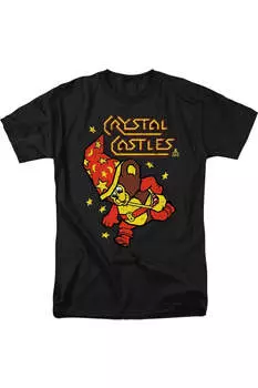 Футболка Atari Crystal Bear с коротким рукавом для взрослых Gildan, черный