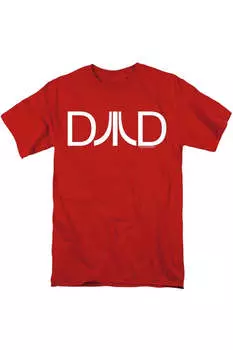 Футболка Atari Dad с коротким рукавом для взрослых Gildan, красный