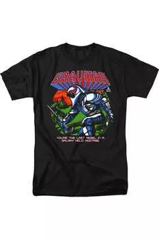 Футболка Atari Last Rebel с коротким рукавом для взрослых Gildan, черный