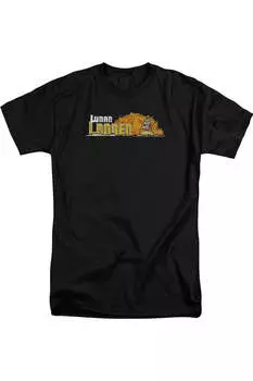 Футболка Atari Lunar Marquee с коротким рукавом для взрослых Gildan, черный