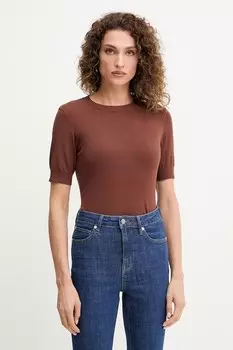 Футболка ATLAM Silvian Heach, коричневый