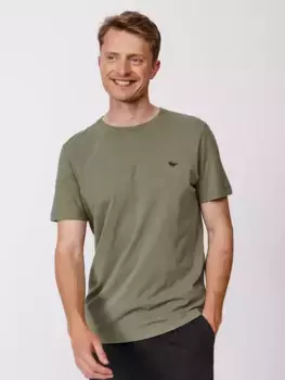 Футболка Aubin Logo Cotton, хаки