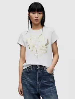 Футболка Аура Анна AllSaints, белый