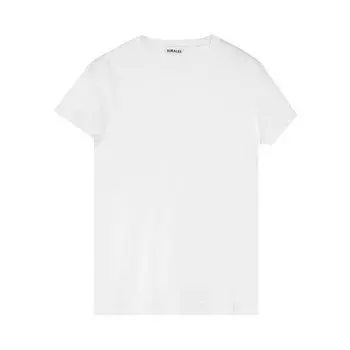 Футболка Auralee Seamless Crewneck Tee 'White', белый