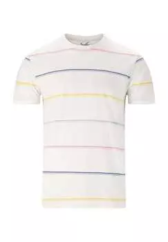 Футболка Austin с крутым полосатым дизайном Cruz, белый