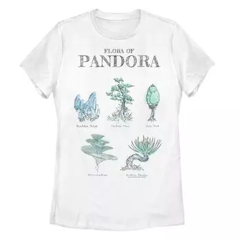 Футболка Avatar Flora Of Pandora Botanical Sketches для юниоров Licensed Character
