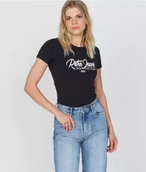 Футболка Avelin Retro Jeans, черный