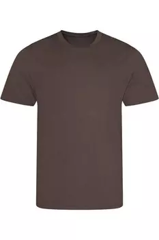 Футболка AWDis Cool, шоколадный