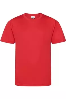 Футболка AWDis Cool Smooth, красный