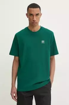Футболка B+F Trefoil Tee Adidas Originals, зеленый
