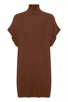 Футболка b.young Kurzarmpullover BYMMPIMBA1 PONCHO 20811920, коричневый