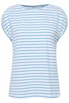 Футболка b.young, синий/морской синий/белый