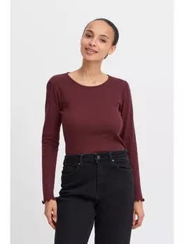 Футболка b.young T-Shirt BYUNICA LS TSHIRT 20816898 modernes T-shirt, красный