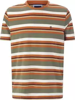 Футболка BABISTA, цвет oliv gestreift