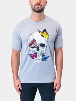 Футболка Бабочка Серая MACEOO, серый