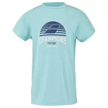 Футболка Babolat Exercise Graphic, синий