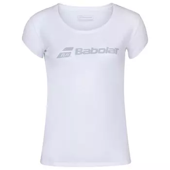 Футболка Babolat Exercise Logo, белый