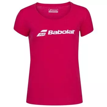 Футболка Babolat Exercise Logo, розовый