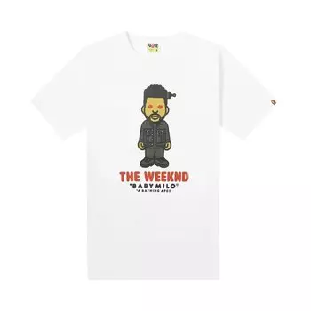 Футболка Baby Milo BAPE x XO The Weeknd Белая