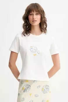 Футболка Baby Never Fully Dressed, белый