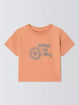 Футболка baby soleil на весь день John Lewis , цвет Toast